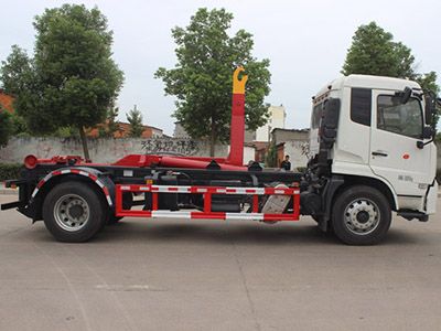 東風天錦鉤臂車SCS5180ZXXDFH6車廂可卸式垃圾車