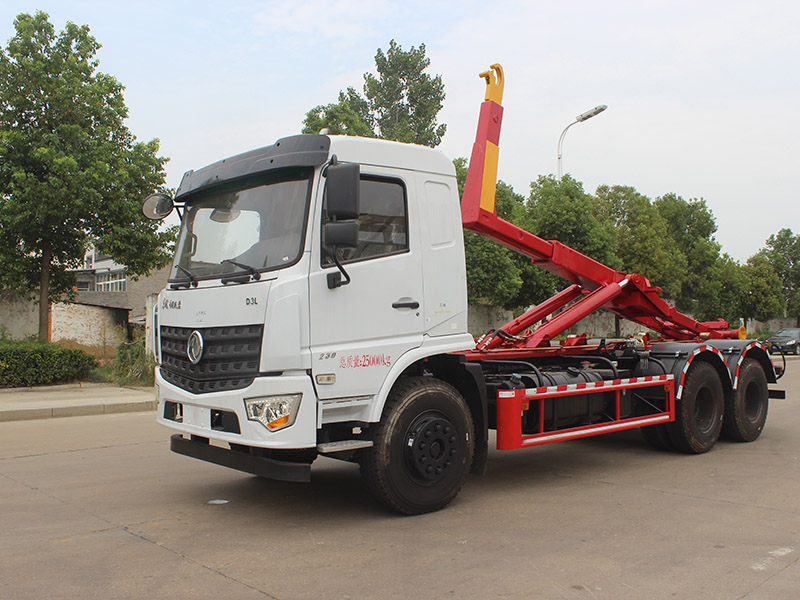 東風專底后八輪SCS5250ZXXDFV車廂可卸式垃圾車