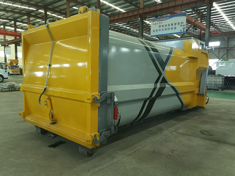 移動壓縮垃圾箱