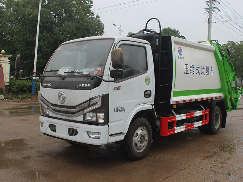 東風多利卡6方壓縮垃圾車