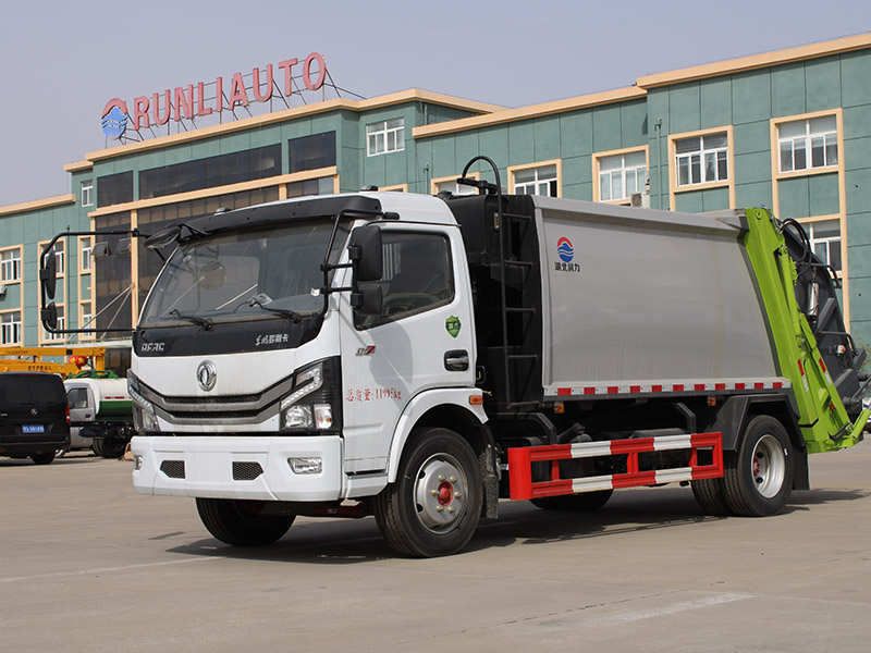 東風多利卡8方壓縮垃圾車