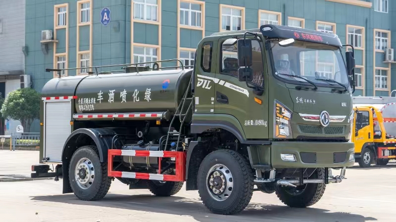 【潤力精品車】【潤知星】東風專底四驅消防灑水車